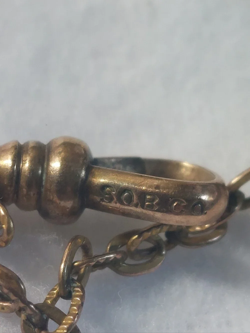 Vintage Victorian Watch Fob With Watch-Winding Commemorative Award, Gold-filled